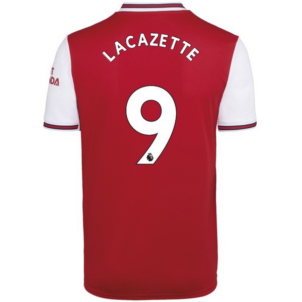 Camiseta Arsenal NO.9 Lacazette 1ª Kit 2019 2020 Rojo